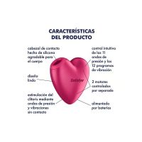 Satisfyer Cutie Heart clitoriszuiger op batterijen, afbeelding 5
