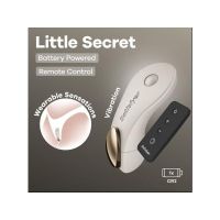 Satisfyer Little Secret slipjestimulator op batterijen (grijs), afbeelding 2