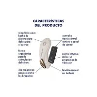 Satisfyer Little Secret slipjestimulator op batterijen (grijs), afbeelding 4