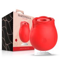 Martinella Rose Stimulator with Suction, afbeelding 2
