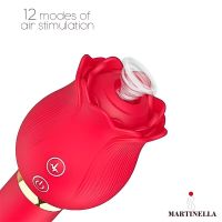Martinella Rose met Zuiging en Trillingen 2-in-1, afbeelding 3