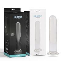 Chisa klassieke glazen dildo groot 6"