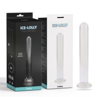 Chisa klassieke glazen dildo klein 6"