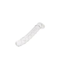 Chisa geaderde glazen dildo voor beginners 6,5", afbeelding 3