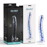 Chisa Anal Swirl glazen dildo met spiraal 6,7", afbeelding 2
