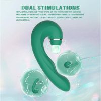 Chisa Siren Vibe clitorale vibrator met zuiging en klopvibrator, afbeelding 2