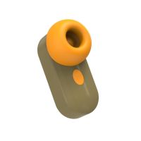 Chisa Earphone Shaped Luchtdrukvibrator met Zuiging en Klopfunctie
