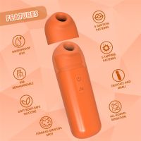 Chisa Marker Pen Vibe luchtdrukvibrator met zuiging en kloppend, afbeelding 2