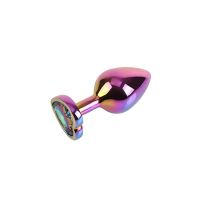 Chisa Rainbow Heart Buttplug Maat M, afbeelding 4