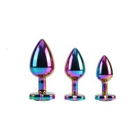Chisa Rainbow Heart Buttplug 3-delig set Anale Beginners Kit, afbeelding 4