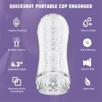 Chisa Quickshot Portable Cup Engorged Masturbator, afbeelding 2