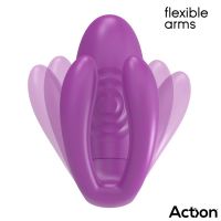 Action Twinx vibrerende en tikkende koppelvibrator met afstandsbediening, afbeelding 5