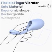 IntoYou Lory flexibele vingervibrator met app-bediening, afbeelding 4