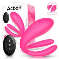 Action Karen verstelbare koppelvibrator met afstandsbediening, afbeelding 2