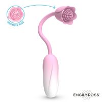 Engily Ross Florae vibratie-ei met roosstimulator en afstandsbediening