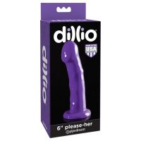 Dillio dildo Please Her 16,5 cm (paars), afbeelding 3