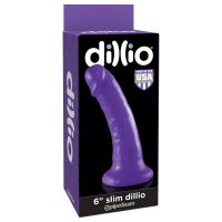 Dillio slanke dildo 15,2 cm (paars), afbeelding 2