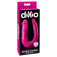 Dillio dildo Double Trouble (roze), afbeelding 3