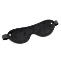 Bondage Play verstelbare handboeien met masker (zwart), afbeelding 3