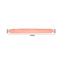 Baile dubbele dildo huidkleur, afbeelding 5