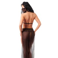 Amorable oosters kostuum zwart, one size, afbeelding 3