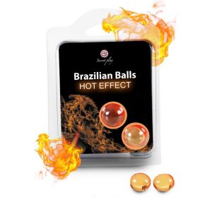 Secret Play set van 2 Brazilian Balls met warmte-effect