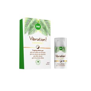 INTT vloeibare vibrator kokos, 100% vegan, warmte-effect