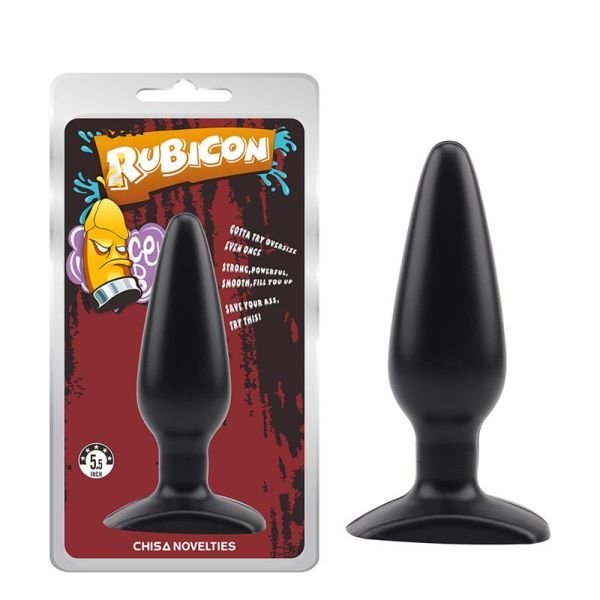 Chisa buttplug Rubicon 13,5 x 4,5 cm (zwart)