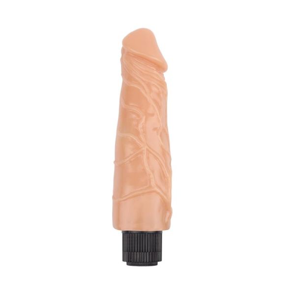 Chisa vibrator Hi-Rubber 9" huidskleur