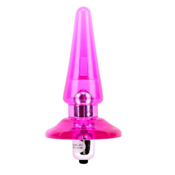 Chisa Nicoles vibrerende buttplug 2,5 x 3,2 cm (roze)