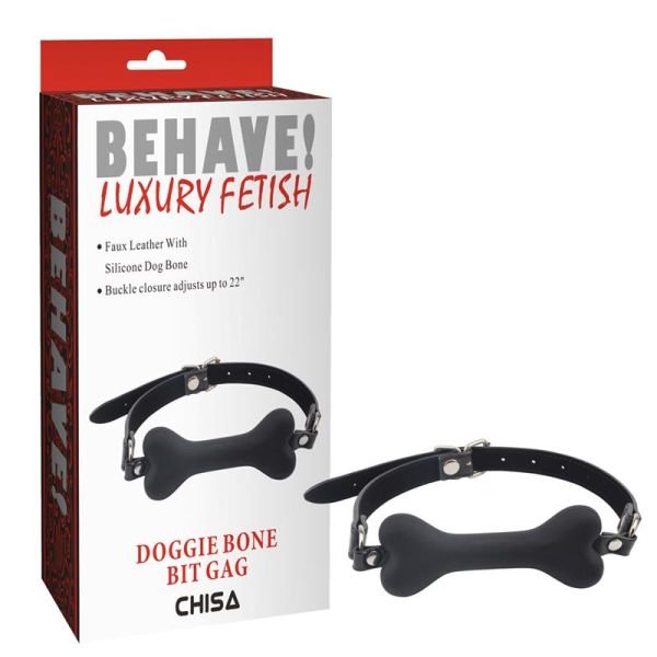 Chisa Gag Ball Doggle Bone Bit