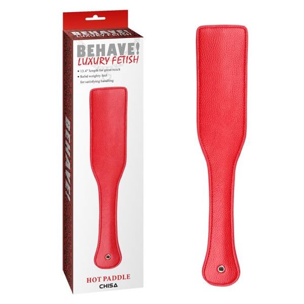 Chisa Spanking Paddle Hot Paddle (Red)