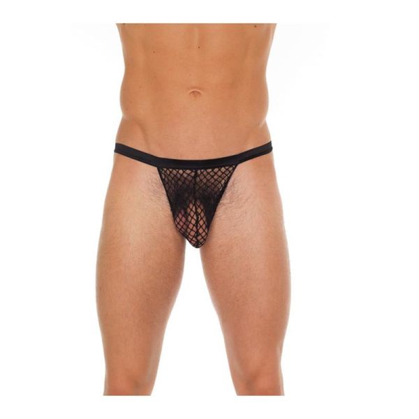 Amorable visnetstring, zwart (een maat)