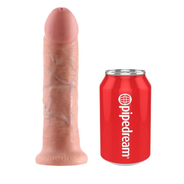 King Cock strap-on met dildo 8"
