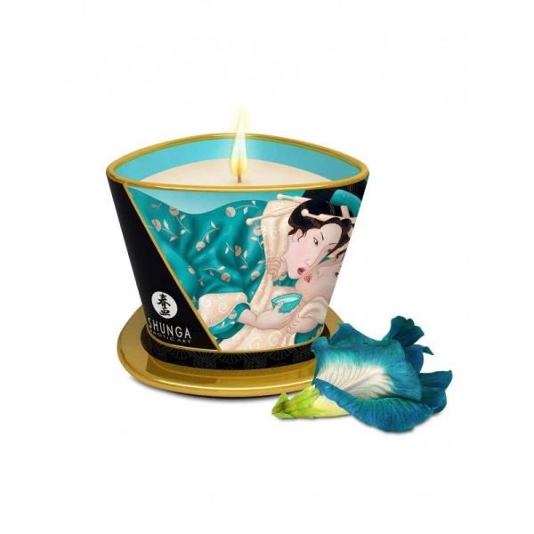 Shunga massagekaars Island Blossoms 170 ml