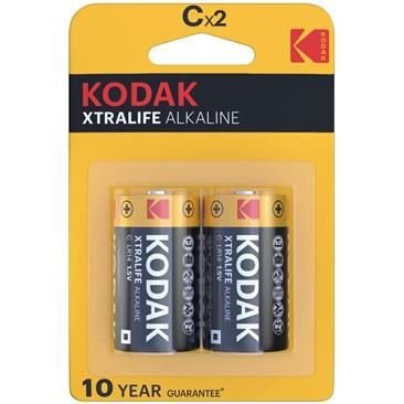 Kodak Xtralife Alkaline batterij C LR14 Blister van 2
