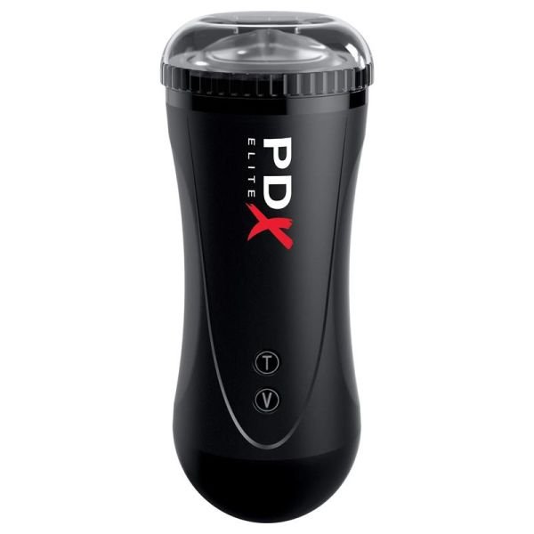 PDX Elite Moto Stroker masturbator met mond