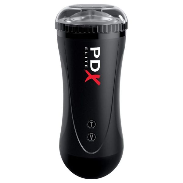 PDX Elite Moto Stroker masturbator met mond