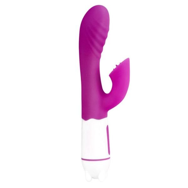 LateToBed Billy USB siliconen vibrator met 36 standen (paars)