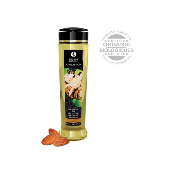 Shunga massageolie amandelzoet 240 ml