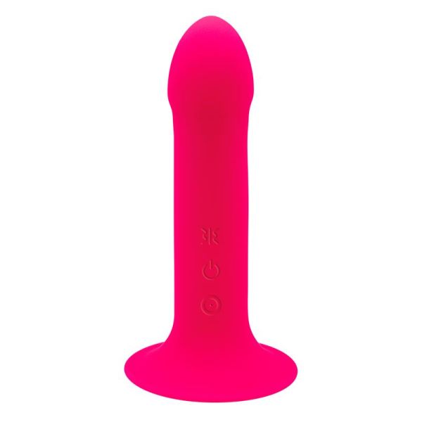 Adrien Lastic Hitsens 2 dubbeldichte dildo met vibratie 6,5" (roze)