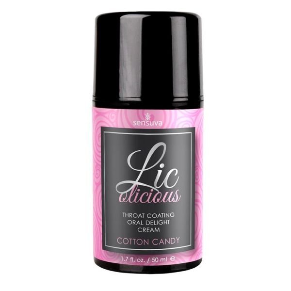 Sensuva Lic-o-licius verdovende keelcrème suikerspin