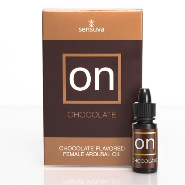 Sensuva ON opwindende olie voor haar chocolade 5 ml
