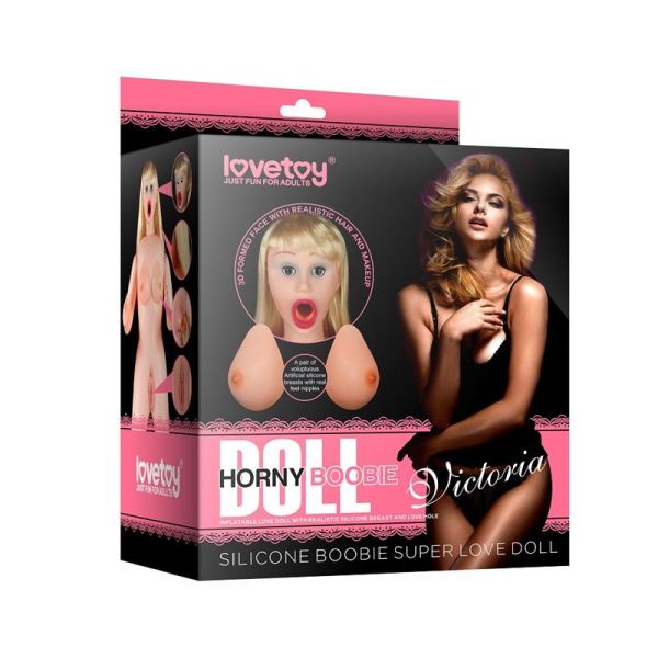 Lovetoy Boobie Super opblaaspop