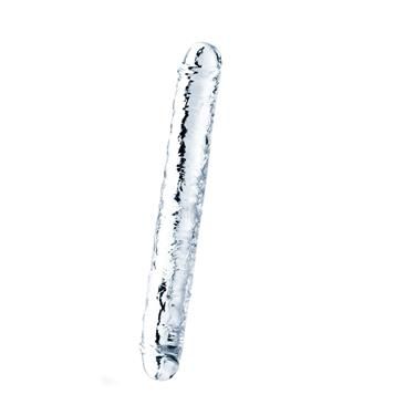 Lovetoy Flawless dubbele dildo 12" transparant