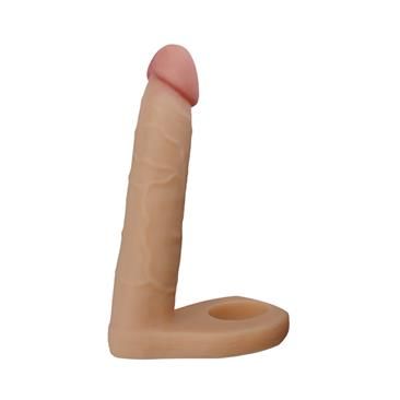 Lovetoy Ultra Soft dubbele dildo 6,25" huidkleur