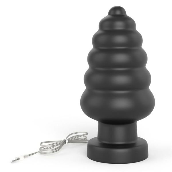 Lovetoy vibrerende buttplug King Sized 7" (zwart)