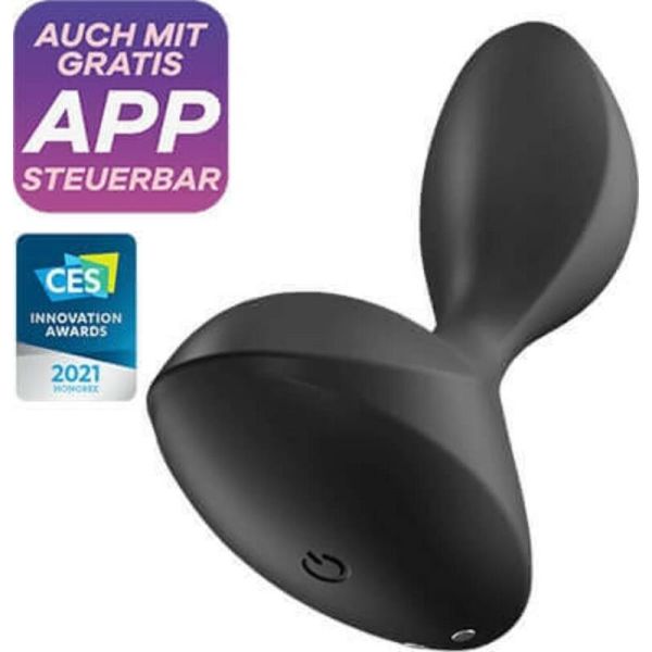 Satisfyer Sweet Seal buttplug (zwart)
