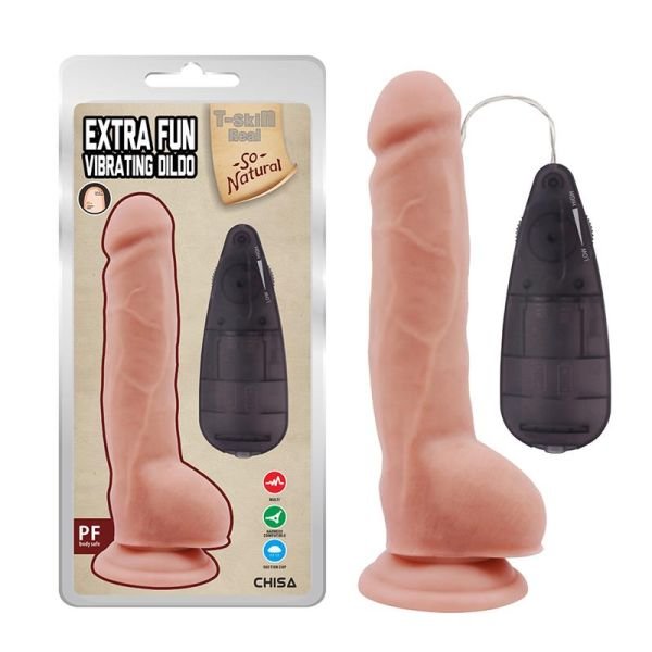 Chisa Realistic Vibrating Dildo Extra Fun 9.2"