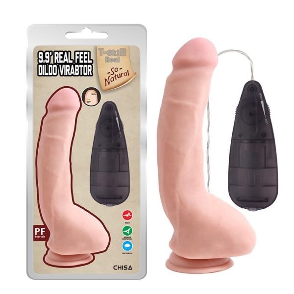 Chisa Real Feel realistische vibrerende dildo 9,9"
